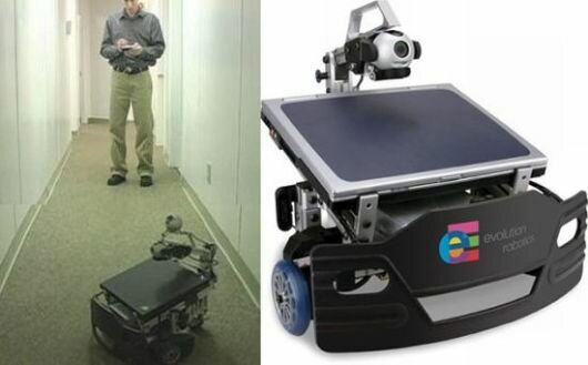 roboty śledzące