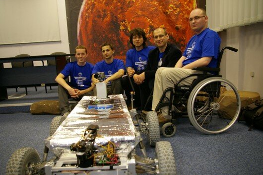 robot kosmiczny Skarabeusz