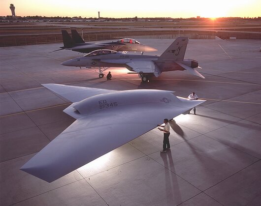 X-45 C UAV pojazd latający